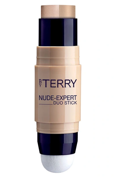 Shop By Terry Nude-expert Duo Stick Foundation In 10- Golden Sand