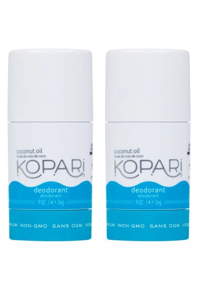 Shop Kopari Mini Natural Coconut Deodorant Duo