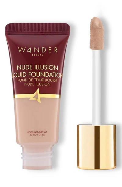 Shop Wander Beauty Nude Illusion Liquid Foundation In Fair Light