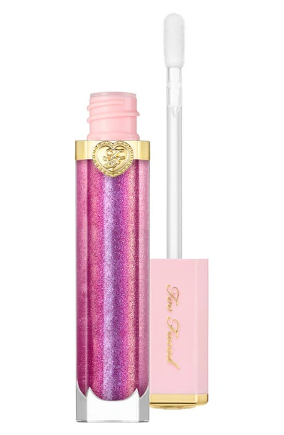 Shop Too Faced Rich & Dazzling High Shine Sparkling Lip Gloss In 401k
