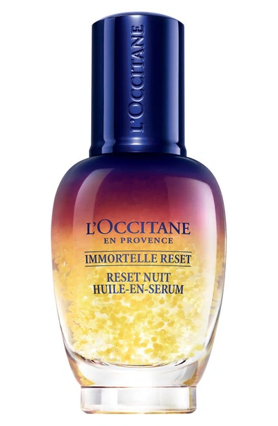 Shop L'occitane Immortelle Overnight Reset Oil-in-serum