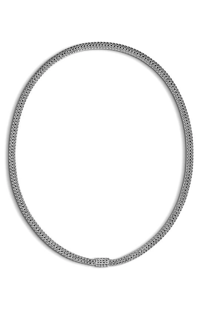 Shop John Hardy Classic Chain Necklace In Silver