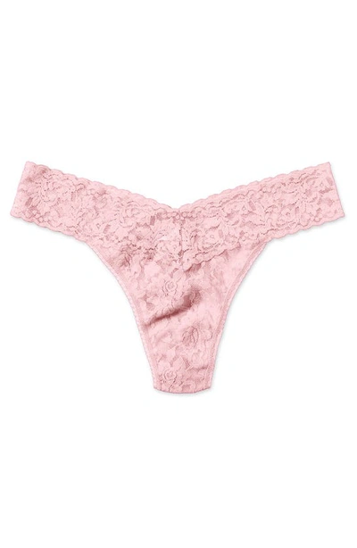 Shop Hanky Panky Original Rise Thong In Bliss Pink