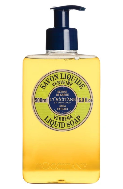 Shop L'occitane Verbena Shea Butter Liquid Soap, 16.9 oz