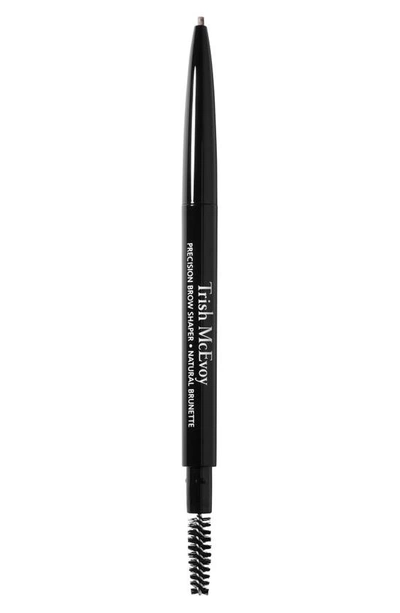 Shop Trish Mcevoy Precision Brow Shaper Eyebrow Pencil In Natural Brunette