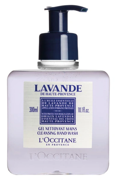 Shop L'occitane Lavender Cleansing Hand Wash, 10.1 oz