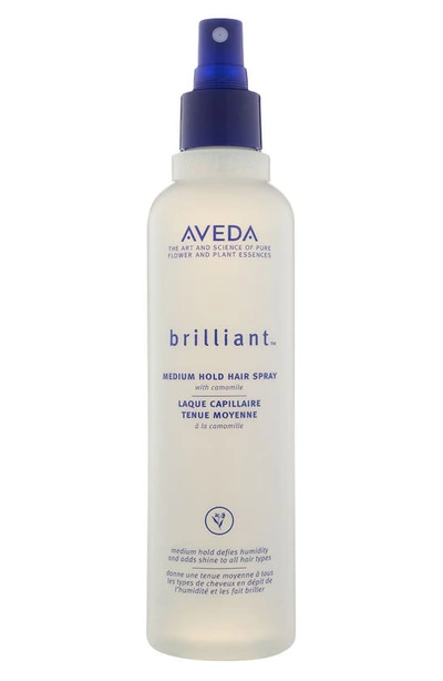 Shop Aveda Brilliant™ Medium Hold Hair Spray, 8 oz