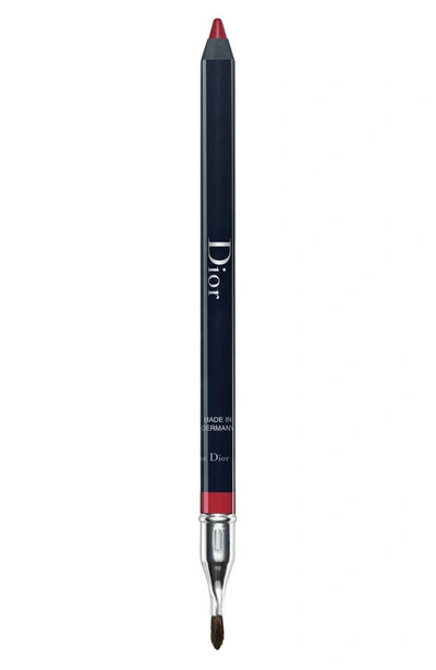 Shop Dior Rouge Contour Lip Liner In Holiday Red 775