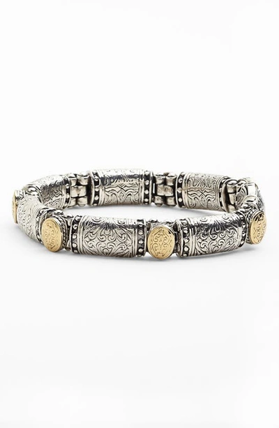 Shop Konstantino 'classics' Two-tone Bracelet In Silver/ Gold