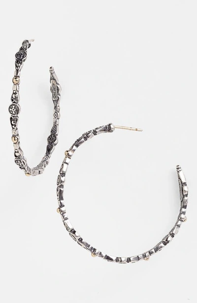 Shop Konstantino 'classics' Medium Hoop Earrings In Silver