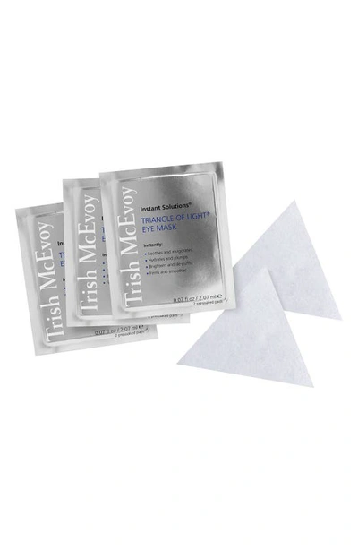 Shop Trish Mcevoy Instant Solutions® Triangle Of Light® Eye Mask, 8 Count