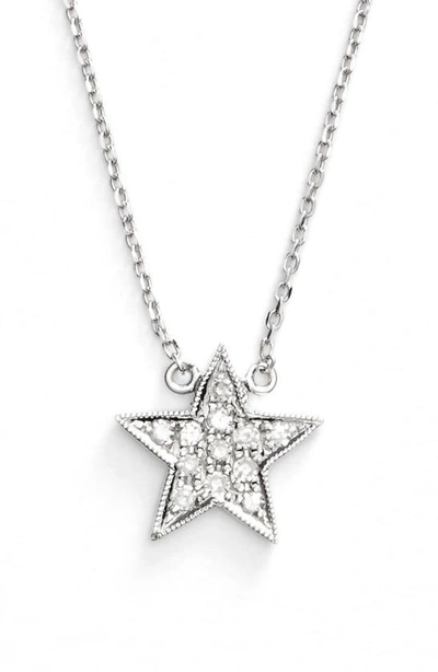 Shop Dana Rebecca Designs 'julianne Himiko' Diamond Star Pendant Necklace In White Gold