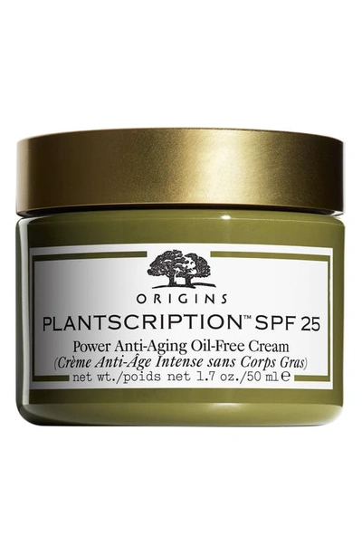 Shop Origins Plantscription™ Spf 25 Power Anti-aging Oil Free Moisturizer