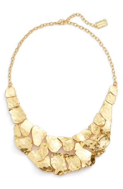 Shop Karine Sultan Alice Statement Necklace In Gold