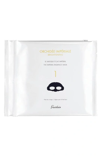 Shop Guerlain Set Of 4 Orchidée Impériale Radiance Sheet Mask