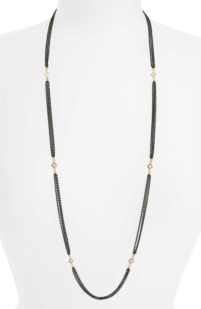 Shop Armenta Old World Beaded Station Necklace In Gold