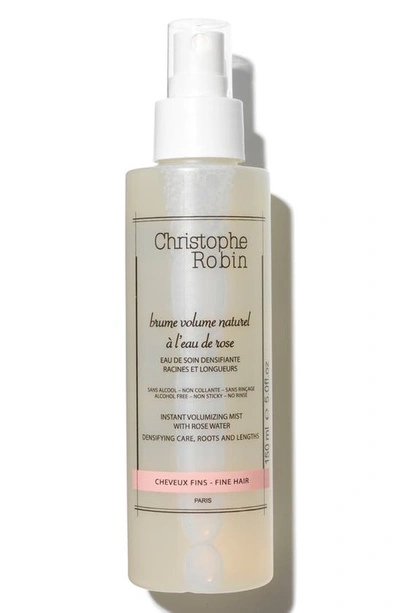 Shop Christophe Robin Instant Volumizing Mist With Rosewater