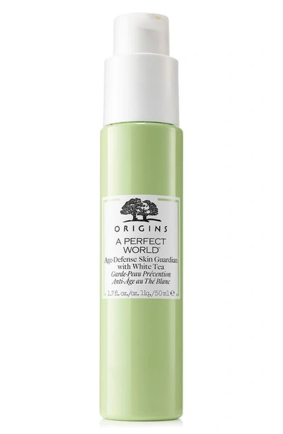 Shop Origins A Perfect World™ Age Defense Skin Guardian Serum With White Tea, 1.7 oz