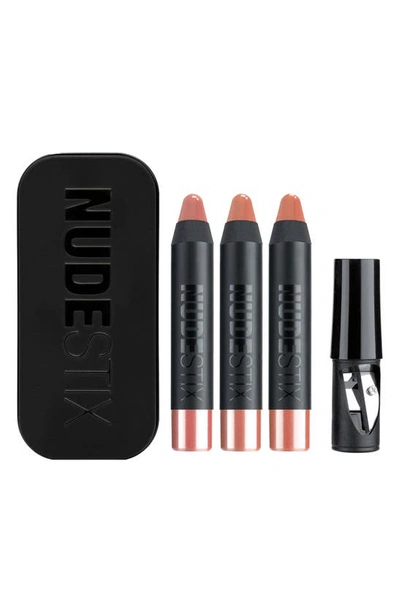 Shop Nudestix The Nude Gloss Balm Lip + Cheek Kit