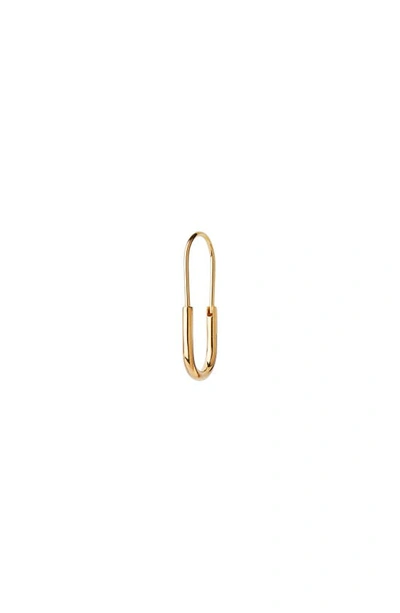 Shop Maria Black Heroes Chance Mini Earring In High Polished Gold