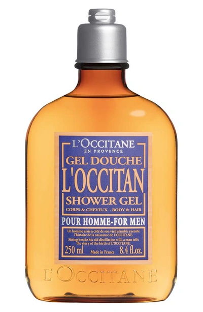 Shop L'occitane Pour Homme L'occitan Shower Gel, 8.4 oz