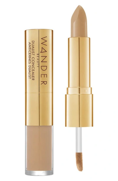 Shop Wander Beauty Dualist Matte & Illuminating Concealer In Medium