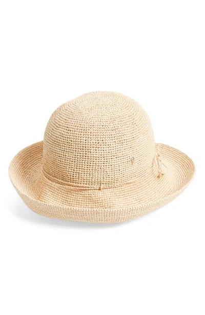 Shop Helen Kaminski Provence 10 Packable Raffia Hat In Natural