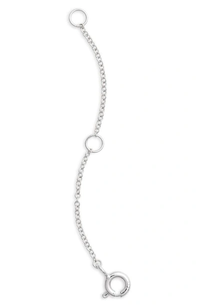 Shop Ef Collection Necklace Extender In White Gold