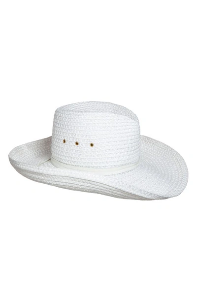 Shop Eric Javits Squishee® Western Hat In White