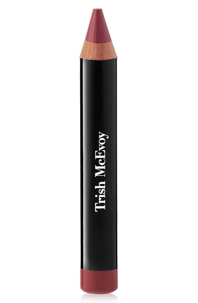 Shop Trish Mcevoy Essential Lip Pencil In Plum Brown