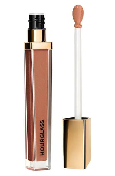 Shop Hourglass Unreal Shine Volumizing Lip Gloss In Strike / Opaque Shine