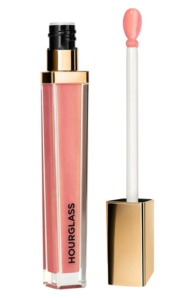 Shop Hourglass Unreal Shine Volumizing Lip Gloss In Fortune / Soft Pearl