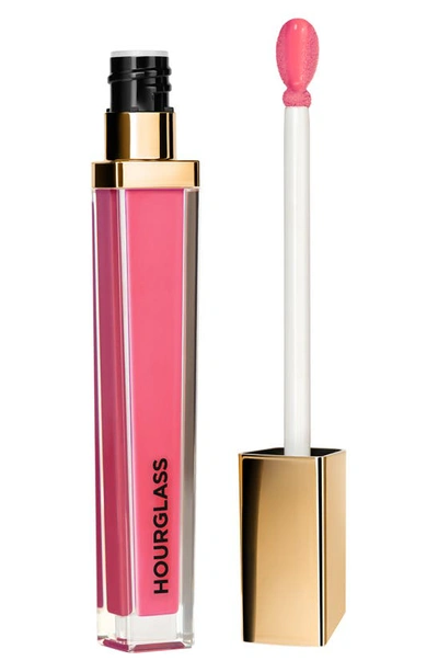 Shop Hourglass Unreal Shine Volumizing Lip Gloss In Fever / Opaque Shine