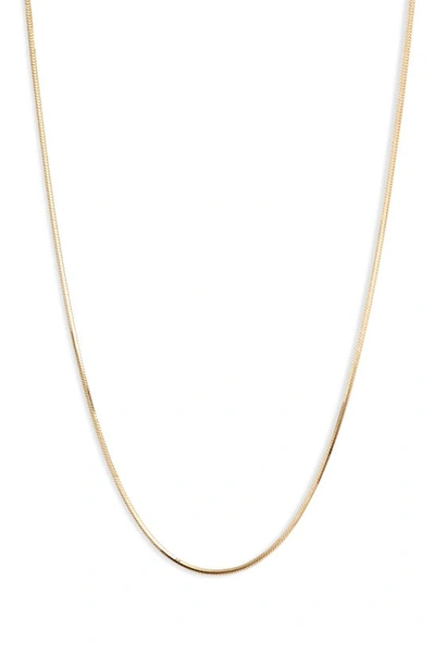 Shop Argento Vivo Tuscany Chain Necklace In Gold