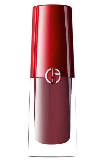 Shop Giorgio Armani Lip Magnet Liquid Lipstick In 600 Front-row