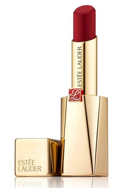 Shop Estée Lauder Pure Color Desire Crème Lipstick In Lead On-matte