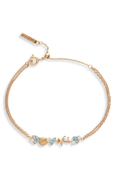 Shop Olivia Burton Sea Chain Bracelet In Gold