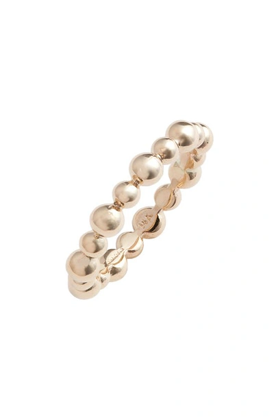 Shop Anzie Dew Drop Band Ring In Gold