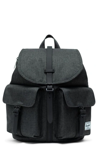 Shop Herschel Supply Co X-small Dawson Backpack In Black Crosshatch