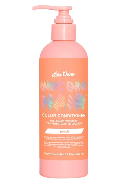 Shop Lime Crime Unicorn Hair Color Conditioner In Peach