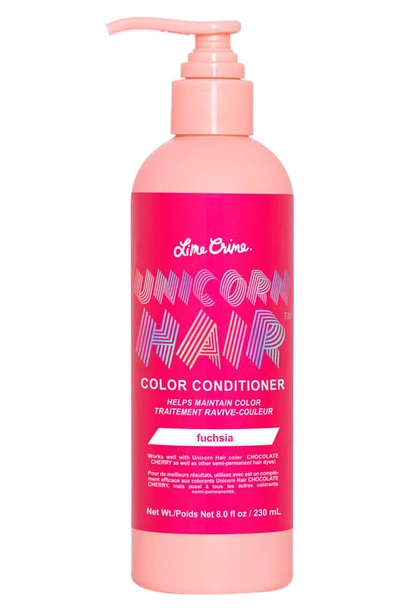 Shop Lime Crime Unicorn Hair Color Conditioner In Fuschia