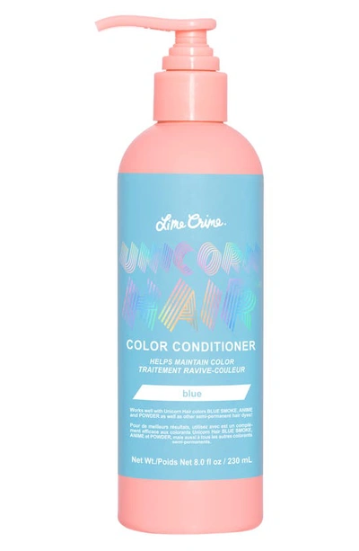 Shop Lime Crime Unicorn Hair Color Conditioner In Blue