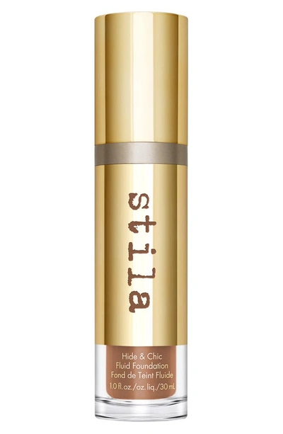 Shop Stila Hide & Chic Foundation In Tan/ Deep 4