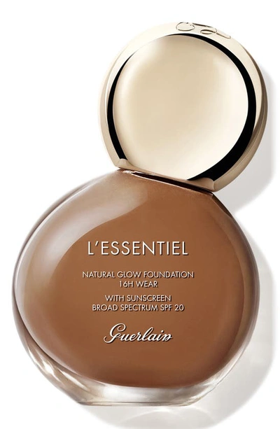 Shop Guerlain L'essentiel Natural 16-hour Wear Foundation Spf 20 In 06c Very Deeep