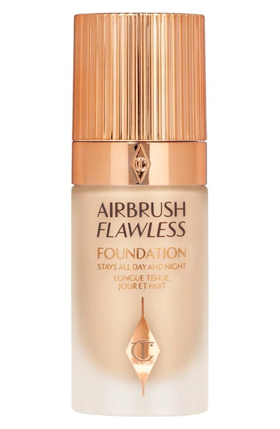 Shop Charlotte Tilbury Airbrush Flawless Foundation In 04 Warm