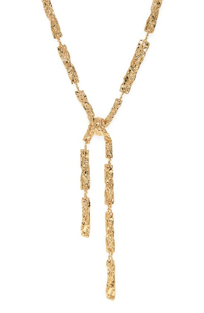 Shop Chloé Anouck Necklace In Gold