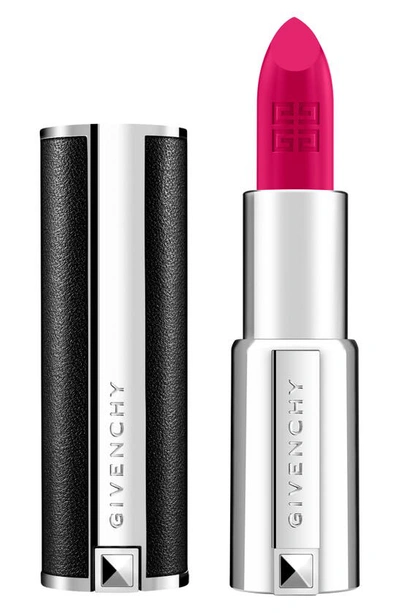 Shop Givenchy Le Rouge Satin Matte Lipstick In 323 Framboise Couture