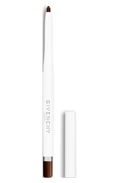 Shop Givenchy Khôl Couture Waterproof Eye Pencil In 2 Chestnut
