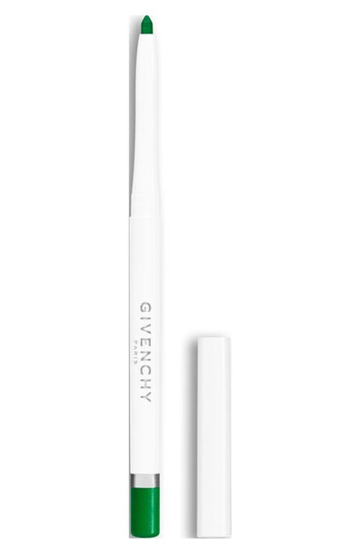 Shop Givenchy Khol Couture Waterproof Eye Pencil In 5 Jade