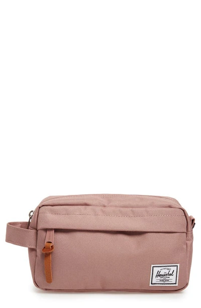 Shop Herschel Supply Co Chapter Carry-on Dopp Kit In Ash Rose